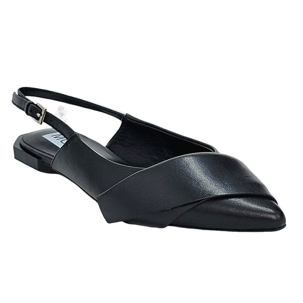 Pantofi dama din piele naturala, Negru-Movie's, F308-433 Black