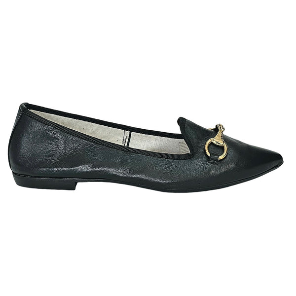 Pantofi dama din piele naturala, Negru-Girasole, Art La26 col Nappa nero