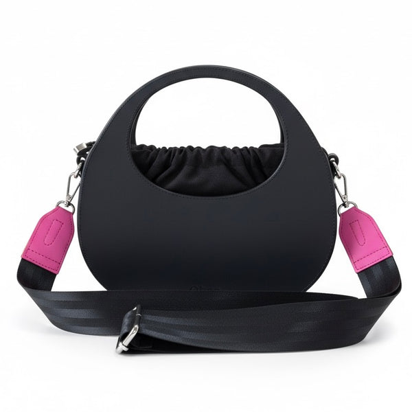 O bag, Geanta de umar medie pentru dama, negru