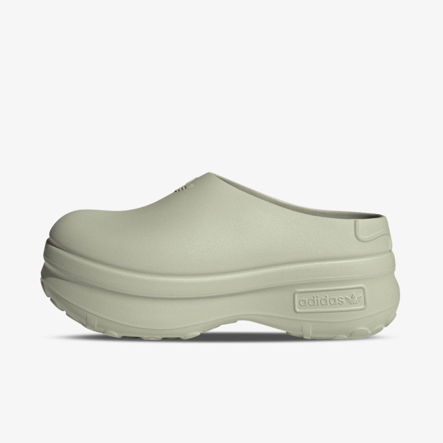 adidas ADIFOM Stan Smith MULE unisex, verde side view, comfortable design with a modern look