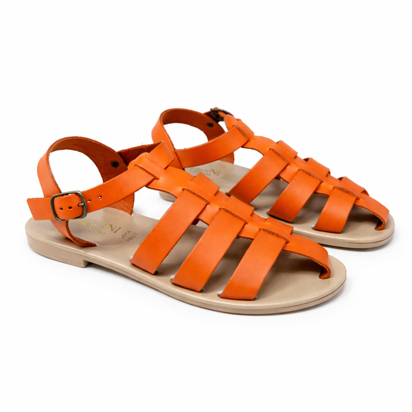 Sandale dama piele naturala Bellini, colorate, senzație de vară, stil modern, made in Italy.