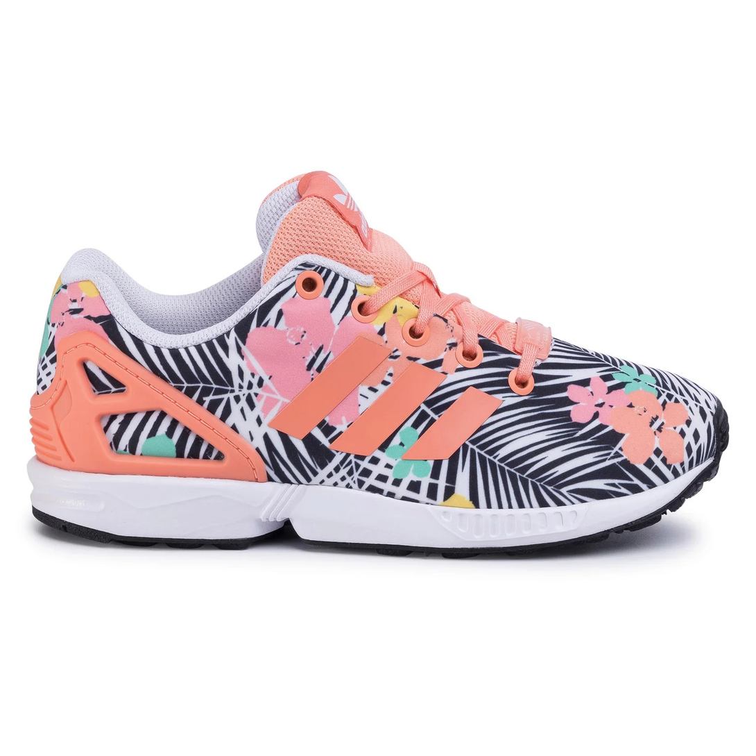 adidas ZX FLUX femei, multicolor, sport - footwear with floral design and vibrant colors