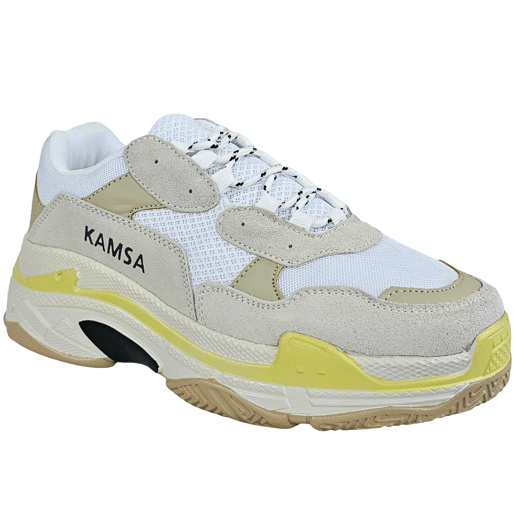 Pantofi sport barbati din piele naturala, Talpa usoara, Kamsa