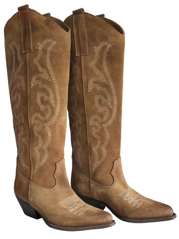 Ciocate dama din piele naturala intoarsa, Cappuccino-Riccianera, Art RCN012 Crosta Taupe, R1