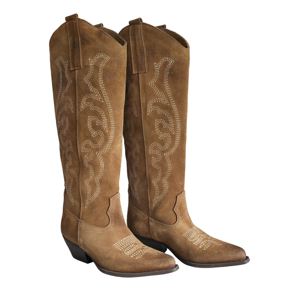 Ciocate dama din piele naturala intoarsa, Cappuccino-Riccianera, Art RCN012 Crosta Taupe, R1