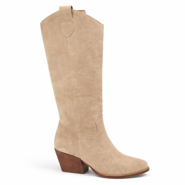 Ciocate dama din piele naturala intoarsa, model perforat de vara, bej, Riccianera 605 Visione.