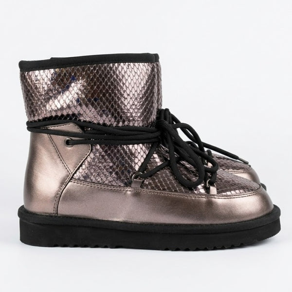 Ghete dama tip UGG, Bronz-Fracomina, FC-19FM247_F27